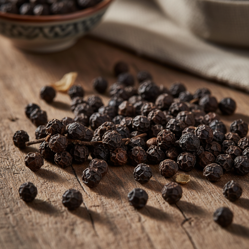 Song Ndong black peppercorns from Cameroon